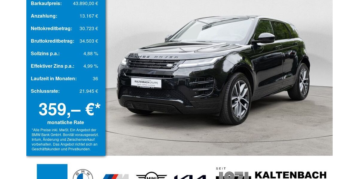 Land Rover Range Rover Evoque 42.954 km 43.390 &euro; Lüdenscheid 58509