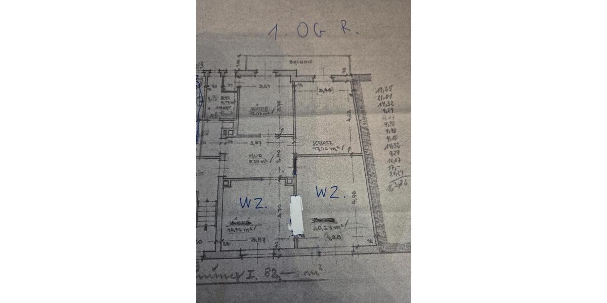 Etagenwohnung Lüdenscheid Othlinghausen - 2.5 Zimmer, 82 m&sup2;, 560&euro; | Angebot:25842727