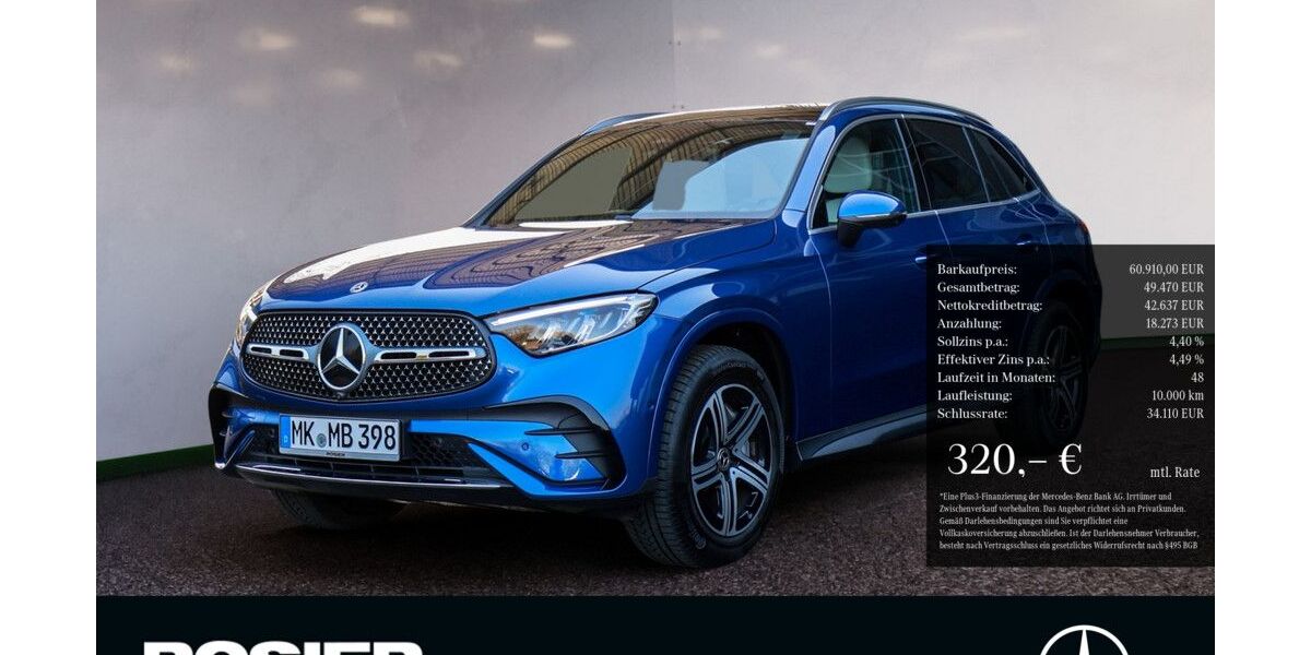 Mercedes-Benz GLC 200 17.500 km 59.660 &euro; Menden 58706