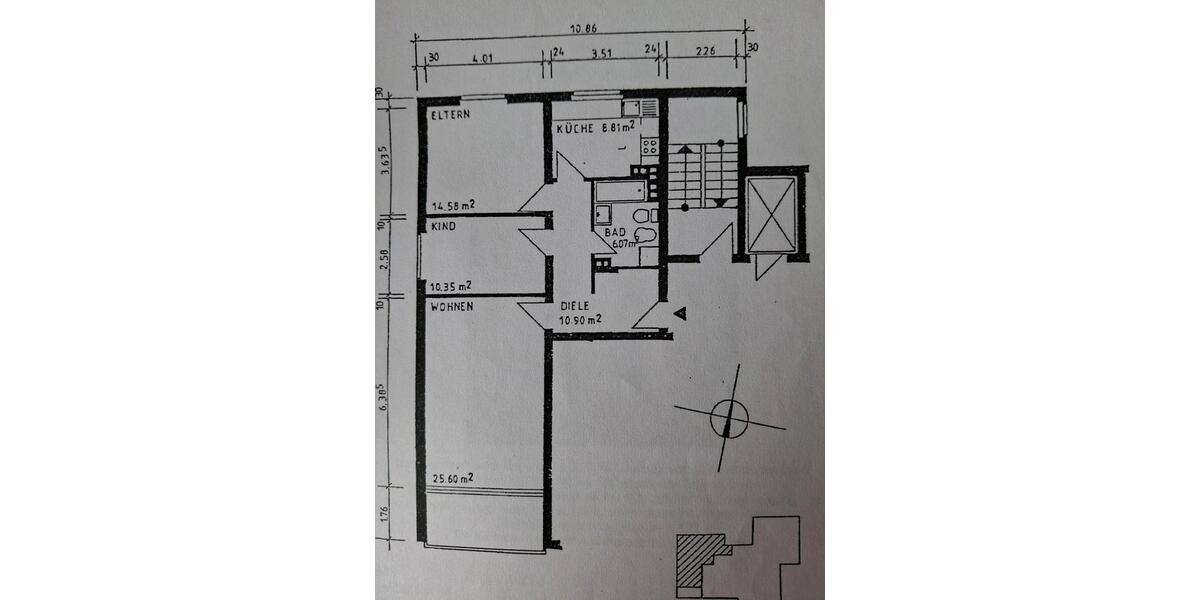 Etagenwohnung Wickede (Ruhr) - 3 Zimmer, 77 m&sup2;, 650&euro; | Angebot:27553186