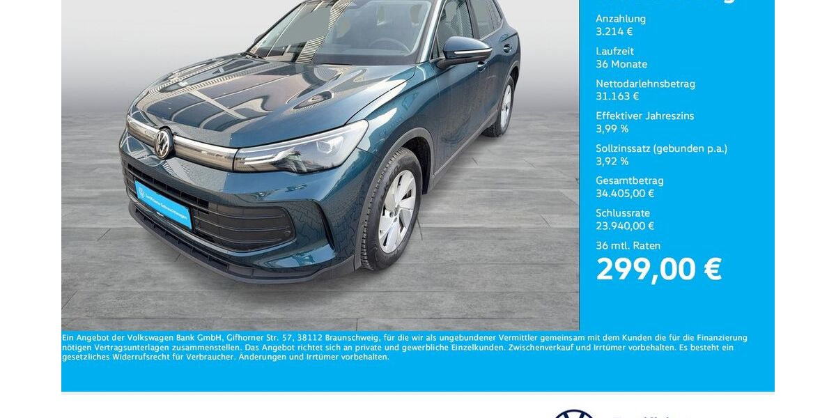 VW Tiguan 7.214 km 33.888 &euro; Dortmund 44141