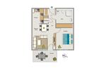 Erdgeschoßwohnung Bochum Bochum-Nord - 2 Zimmer, 58 m&sup2;, 790&euro; | Angebot:25995652