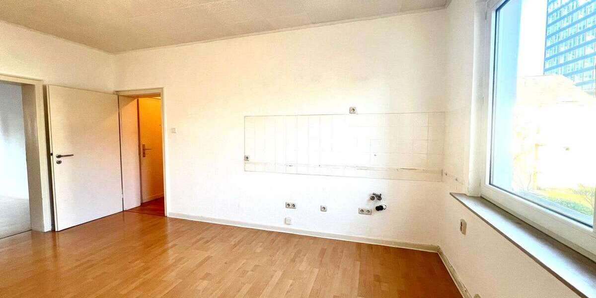 Etagenwohnung Bochum Innenstadt - 2 Zimmer, 45 m&sup2;, 500&euro; | Angebot:25929230