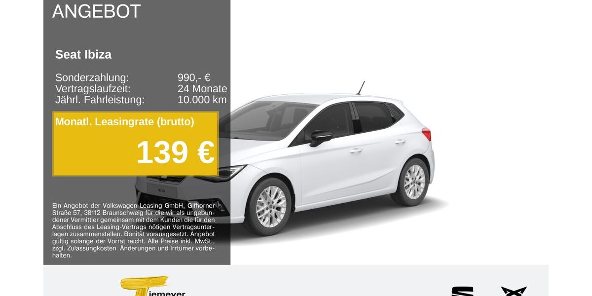 Seat Ibiza 20.288 km 22.490 &euro; Hemer 58675