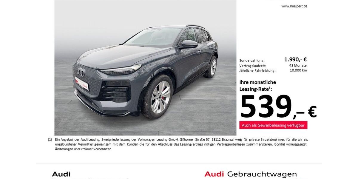 Audi Q6 e-tron 12.929 km 64.174 &euro; Dortmund 44143