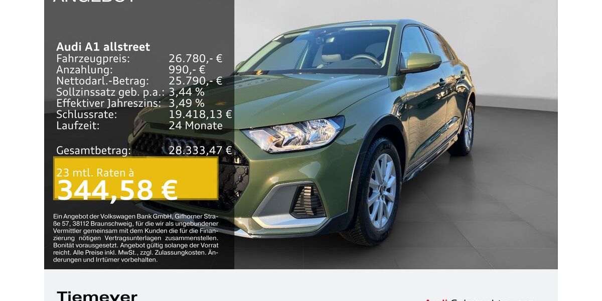 Audi A1 3.719 km 26.780 &euro; Lüdenscheid 58511