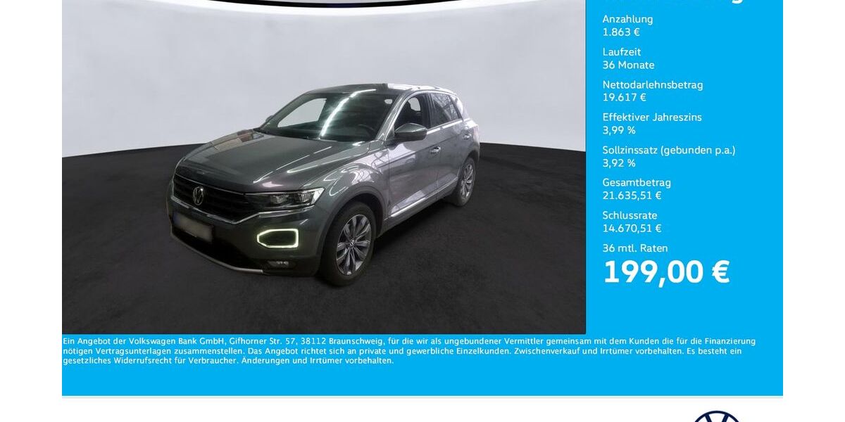 VW T-Roc 52.102 km 21.480 &euro; Dortmund 44379