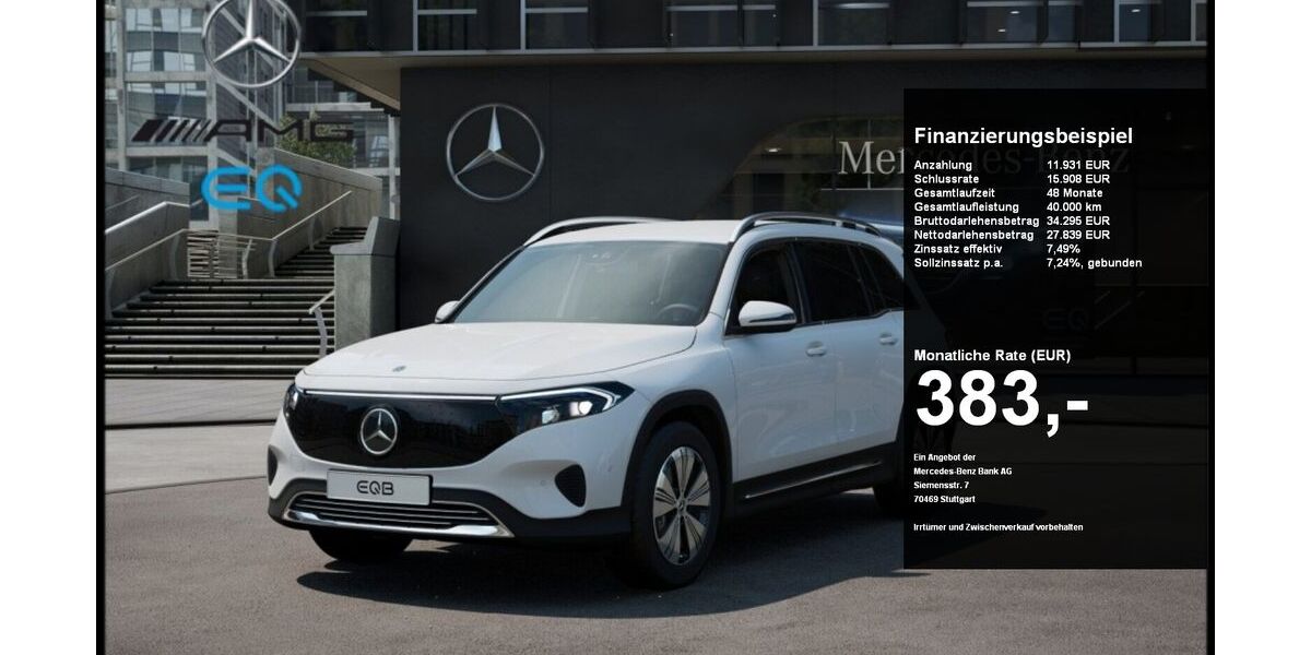 Mercedes-Benz EQB 19.290 km 39.770 &euro; Unna 59423