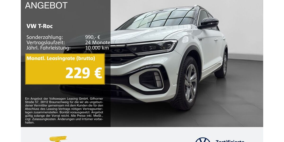 VW T-Roc 14.612 km 29.490 &euro; Lüdenscheid 58507