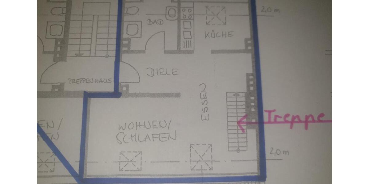 Maisonettenwohnung Herne - 2.5 Zimmer, 64 m&sup2;, 410&euro; | Angebot:25934477