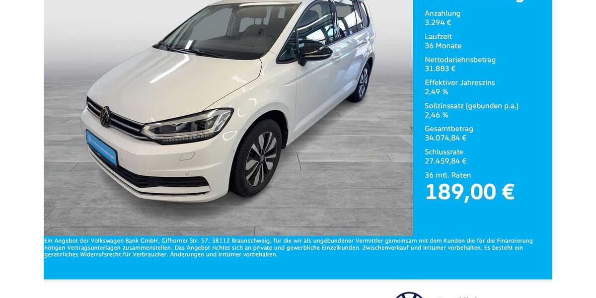 VW Touran 9.143 km 34.966 &euro; Dortmund 44141