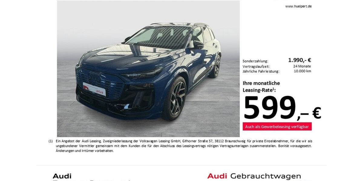 Audi Q6 e-tron 11.677 km 68.555 &euro; Dortmund 44143