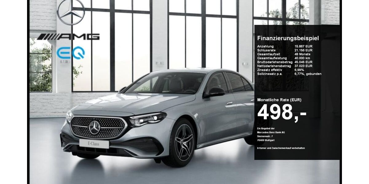 Mercedes-Benz E 200 7.837 km 50.570 &euro; Lünen 44532