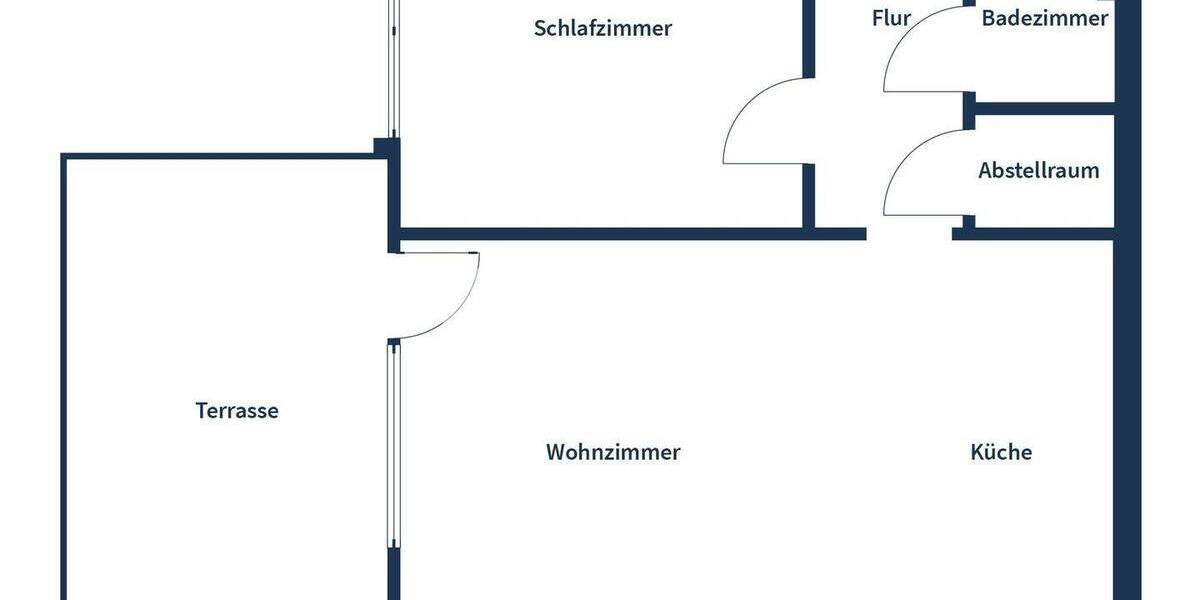 Etagenwohnung Bochum Weitmar - 2 Zimmer, 52 m&sup2;, 115.000&euro; | Angebot:26797991