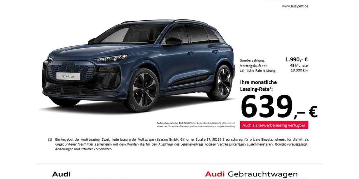 Audi Q6 e-tron 16.475 km 73.806 &euro; Dortmund 44143