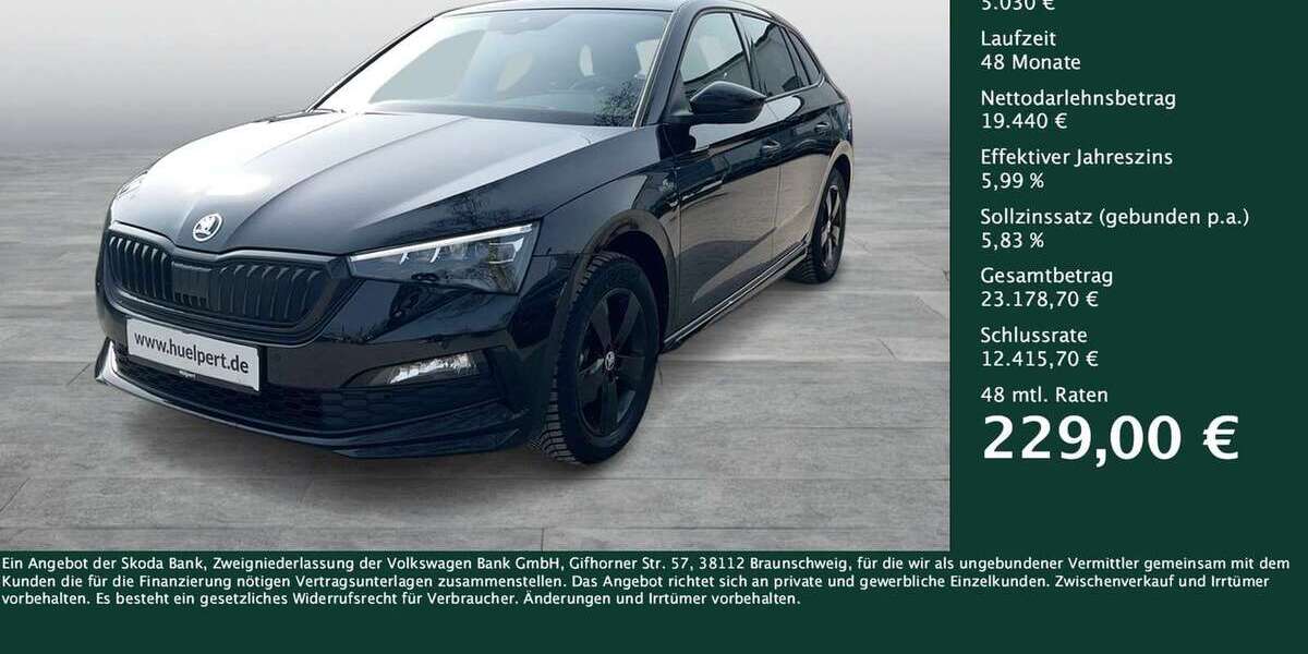 Skoda Scala 18.418 km 24.470 &euro; Dortmund 44269