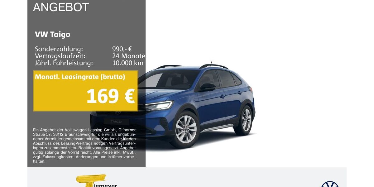 VW Taigo 18.985 km 22.770 &euro; Herne 44653