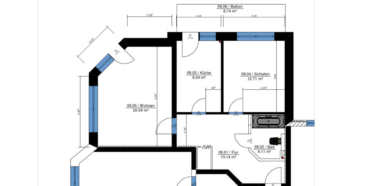 Etagenwohnung Schwerte - 2.5 Zimmer, 63 m&sup2;, 490&euro; | Angebot:25858671