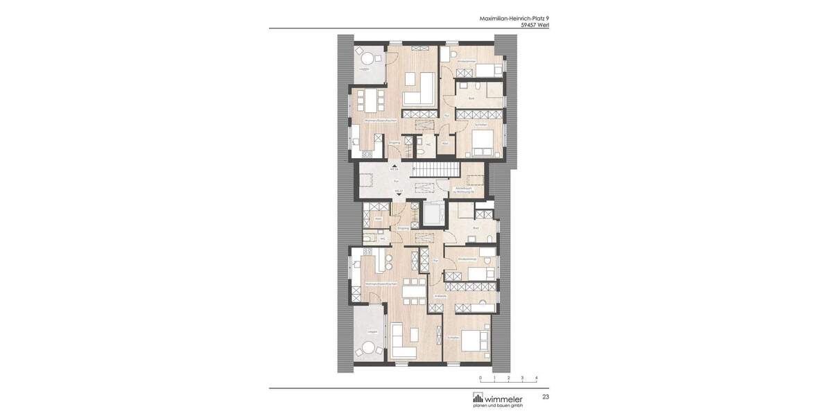 Etagenwohnung Werl - 3 Zimmer, 102 m&sup2;, 410.000&euro; | Angebot:25663960