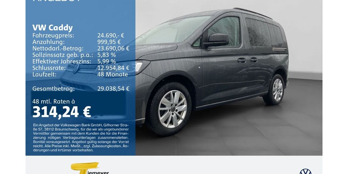 VW Caddy 80.619 km 23.740 &euro; Bochum 44892