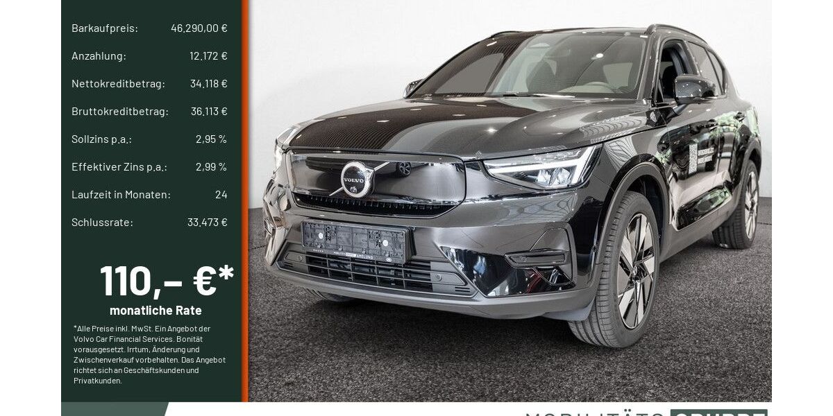 Volvo EX40 6.990 km 45.590 &euro; Lüdenscheid 58507