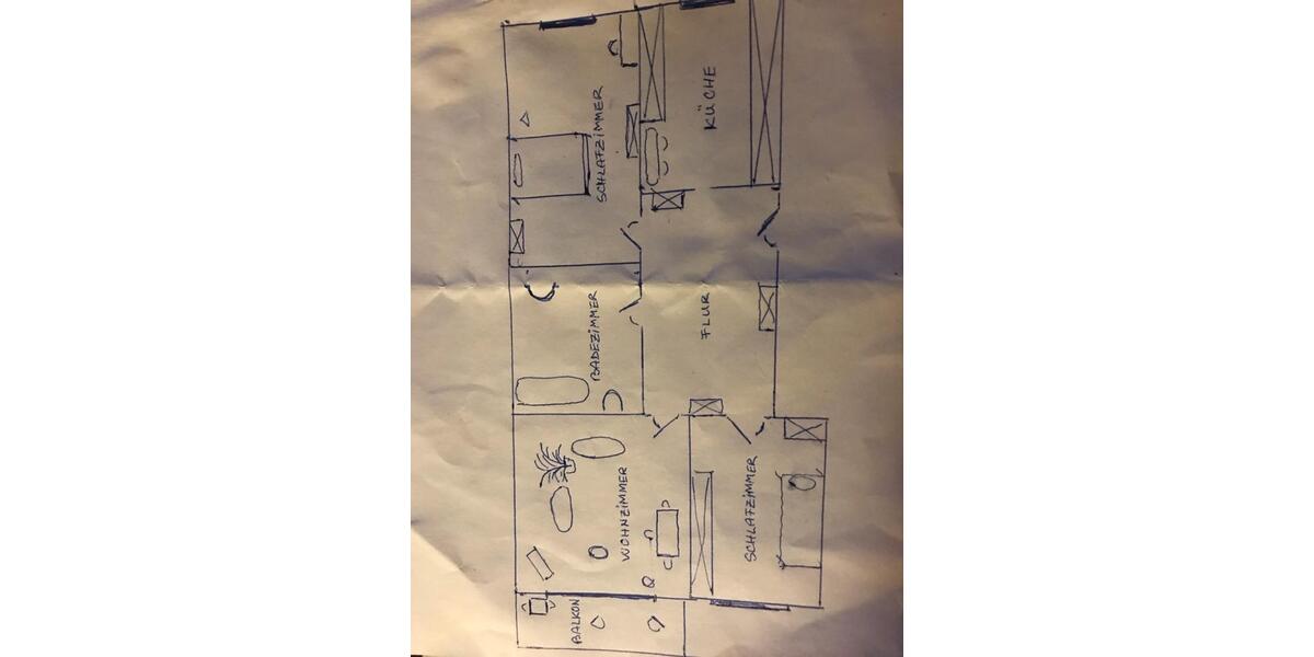 Etagenwohnung Bochum - 3 Zimmer, 81 m&sup2;, 930&euro; | Angebot:25871341