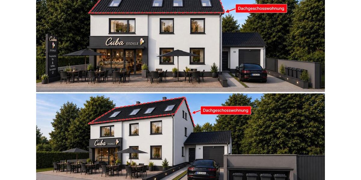 Dachgeschoßwohnung Dortmund Bövinghausen - 2 Zimmer, 50 m&sup2;, 760&euro; | Angebot:27626802