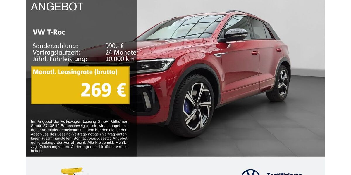 VW T-Roc 8.647 km 36.740 &euro; Lüdenscheid 58507