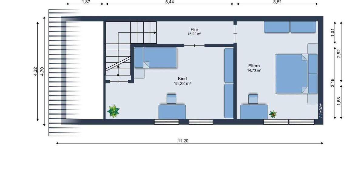 Mehrfamilienhaus, Wohnhaus Dortmund Neuasseln - 3 Zimmer, 72 m&sup2;, 189.000&euro; | Angebot:25665921