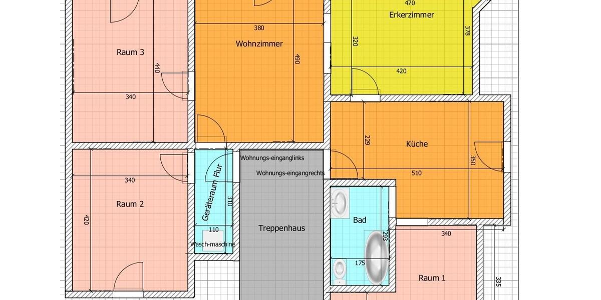 Dachgeschoßwohnung Gevelsberg - 4.5 Zimmer, 96 m&sup2;, 900&euro; | Angebot:27626230