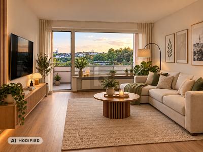 MODERNES WOHNEN MIT WEITBLICK UND VIEL RAUM - Etagenwohnung Lüdenscheid Othlinghausen | Angebot:27708185