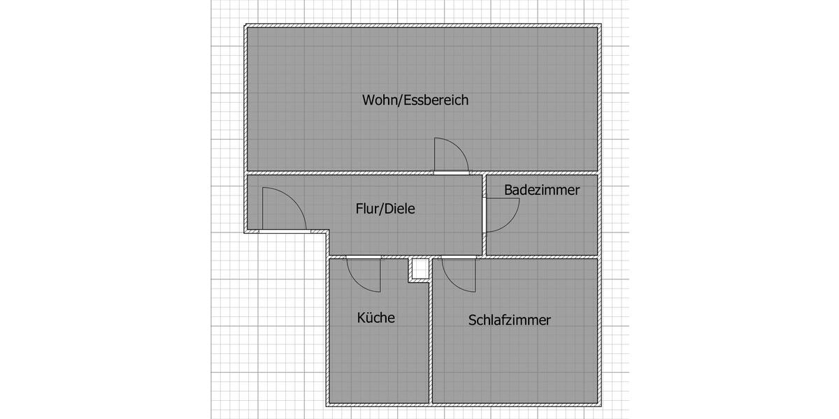 Etagenwohnung Herne Altenhöfen - 2.5 Zimmer, 62 m&sup2;, 465&euro; | Angebot:23726576
