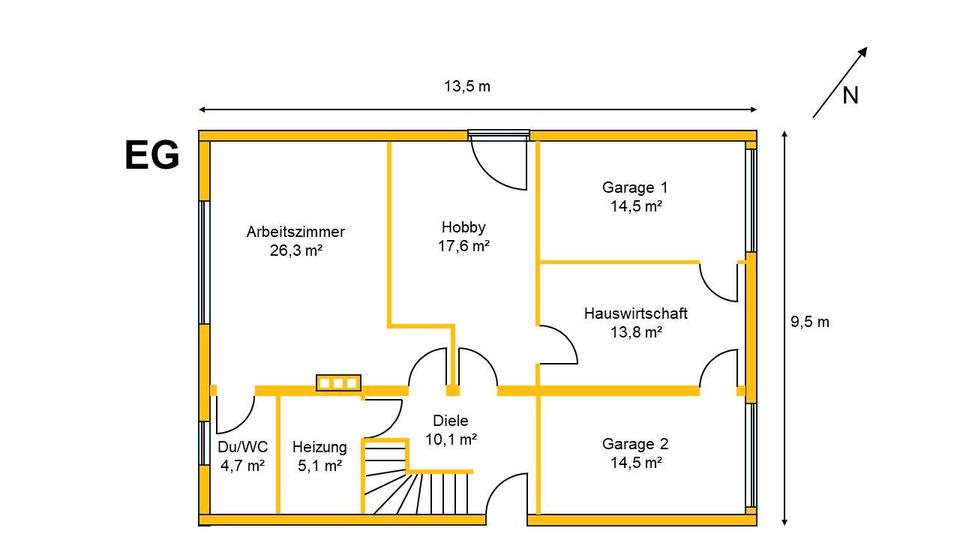 Einfamilienhaus Schalksmühle - 7 Zimmer, 161 m&sup2;, 419.000&euro; | Angebot:27534475