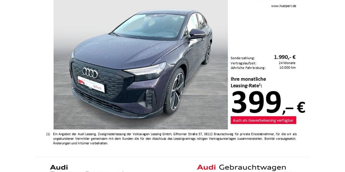 Audi Q4 e-tron 6.791 km 47.411 &euro; Dortmund 44143