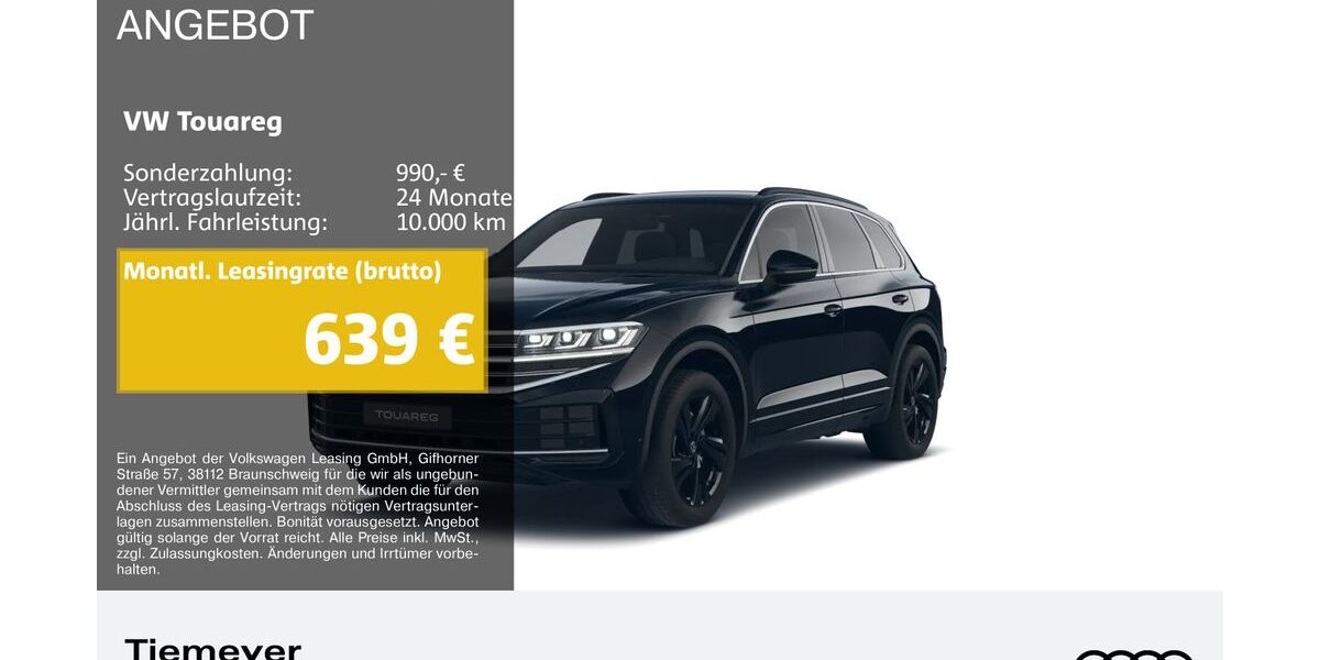 VW Touareg 22.552 km 63.990 &euro; Bochum 44809