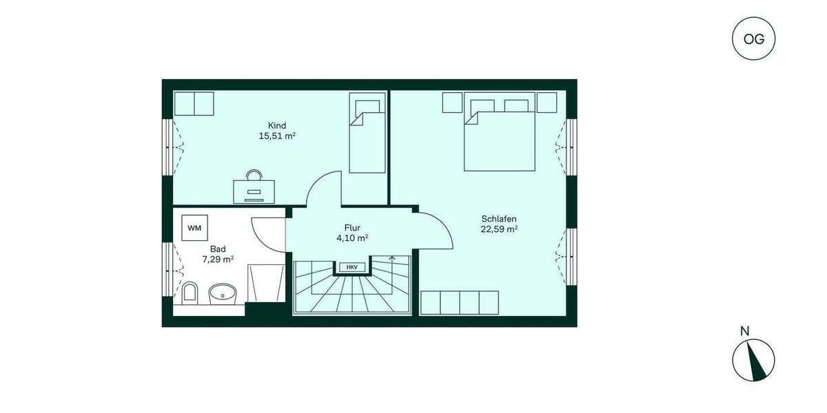 Doppelhaushälfte Bergkamen Weddinghofen - 4 Zimmer, 131 m&sup2;, 402.500&euro; | Angebot:25673611
