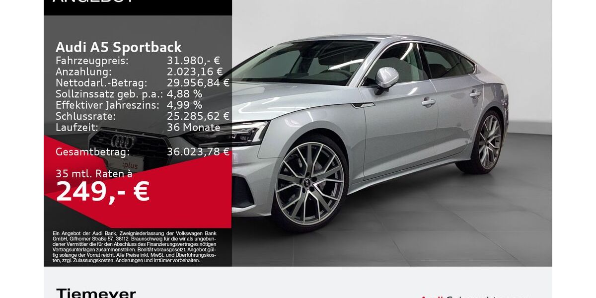 Audi A5 39.996 km 31.980 &euro; Bochum 44809