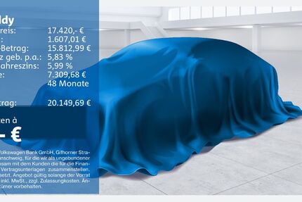 VW Caddy 57.482 km 15.720 &euro; Lüdenscheid 58513