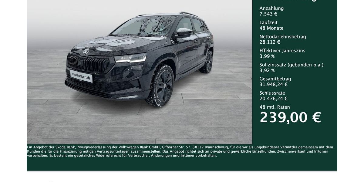 Skoda Karoq 7.168 km 35.431 &euro; Dortmund 44269