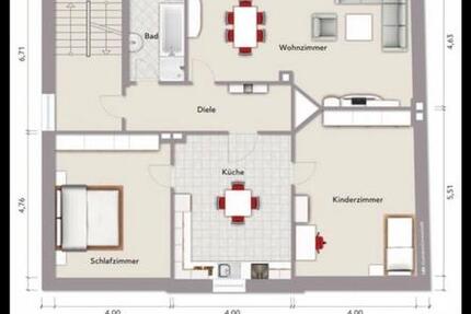 Wohnung Bochum Höntrop - 3 Zimmer, 80 m&sup2;, 700&euro; | Angebot:25944881