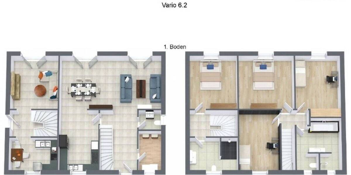 Einfamilienhaus Bergkamen-Weddinghofen Mitte - 5 Zimmer, 135 m&sup2;, 399.900&euro; | Angebot:26795085