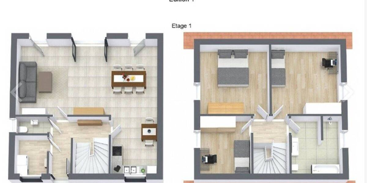 Einfamilienhaus Bergkamen-Weddinghofen Mitte - 5 Zimmer, 135 m&sup2;, 399.900&euro; | Angebot:26795085