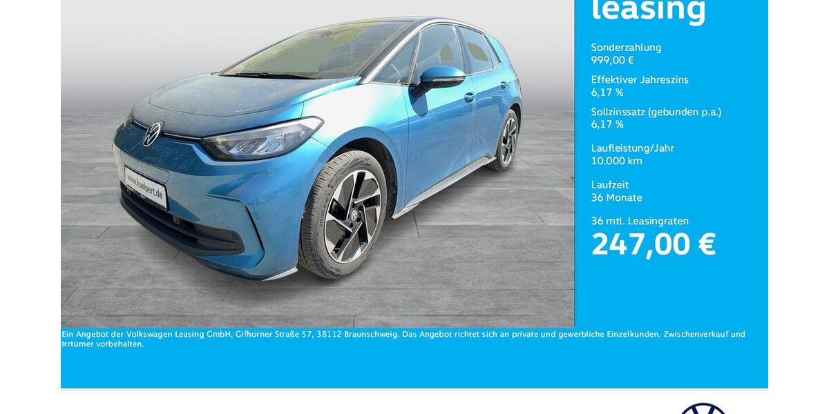 VW ID.3 43.245 km 24.330 &euro; Unna 59423