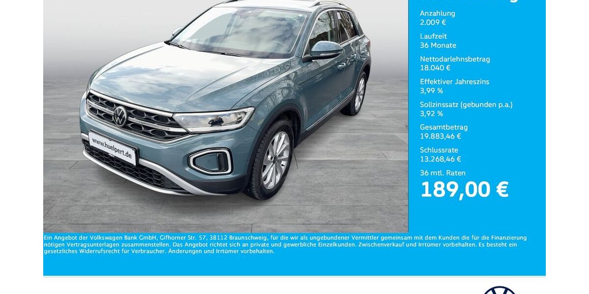 VW T-Roc 25.452 km 20.049 &euro; Dortmund 44379