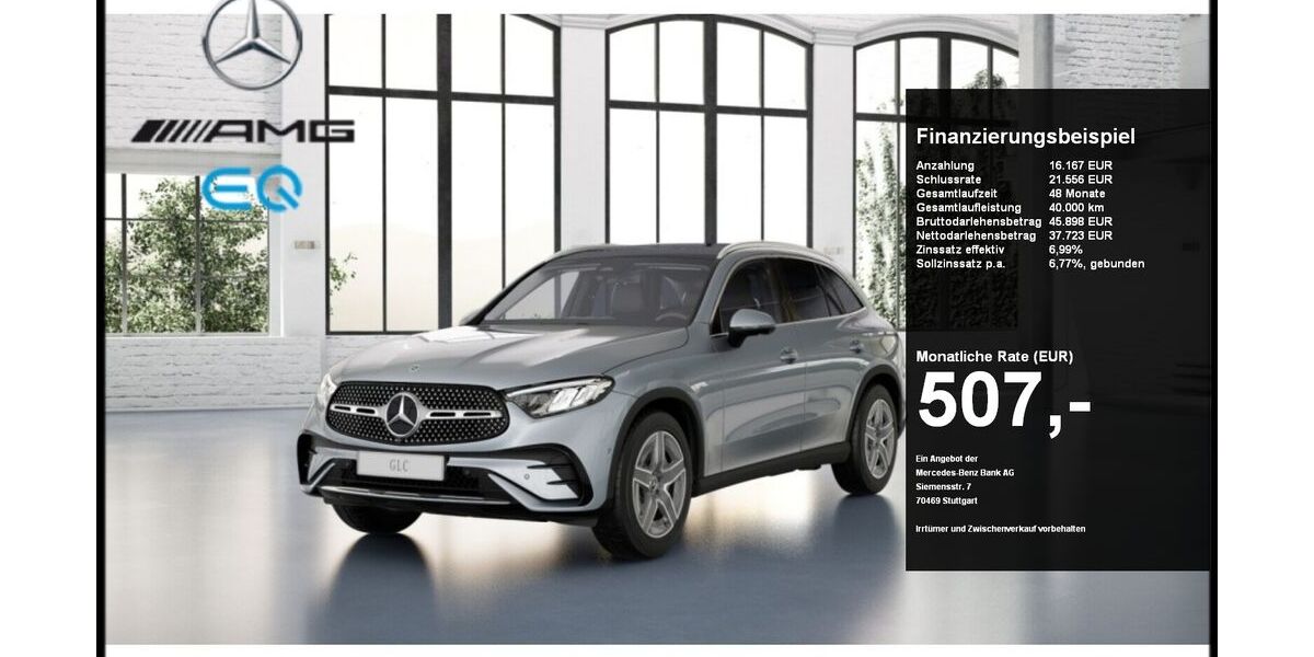 Mercedes-Benz GLC 200 6.002 km 53.890 &euro; Unna 59423