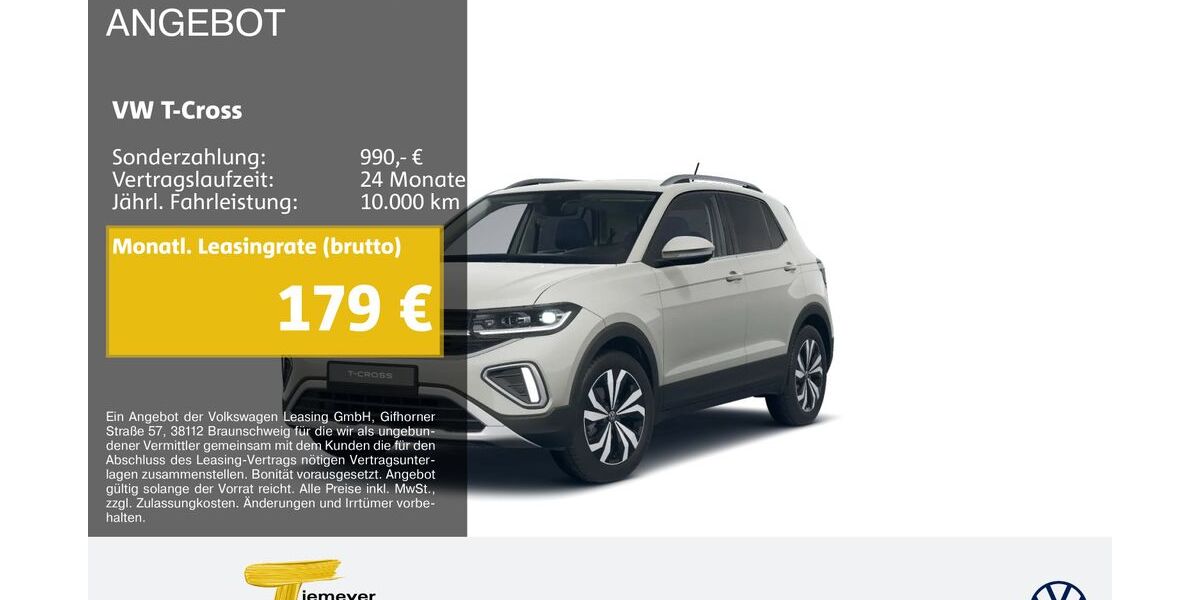 VW T-Cross 4.598 km 22.570 &euro; Lüdenscheid 58507