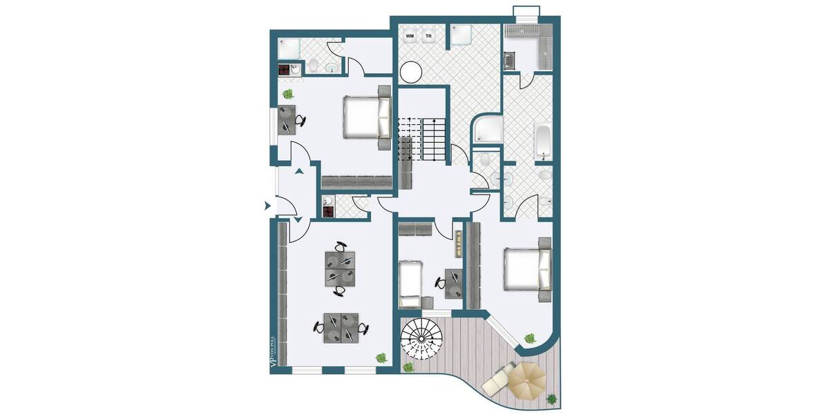 Einfamilienhaus Bochum Stiepel - 5 Zimmer, 257 m&sup2;, 1.175.000&euro; | Angebot:26037413