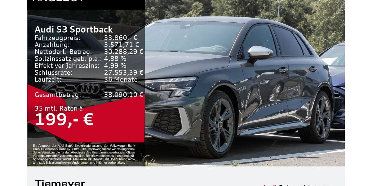 Audi S3 29.996 km 33.860 &euro; Bochum 44809