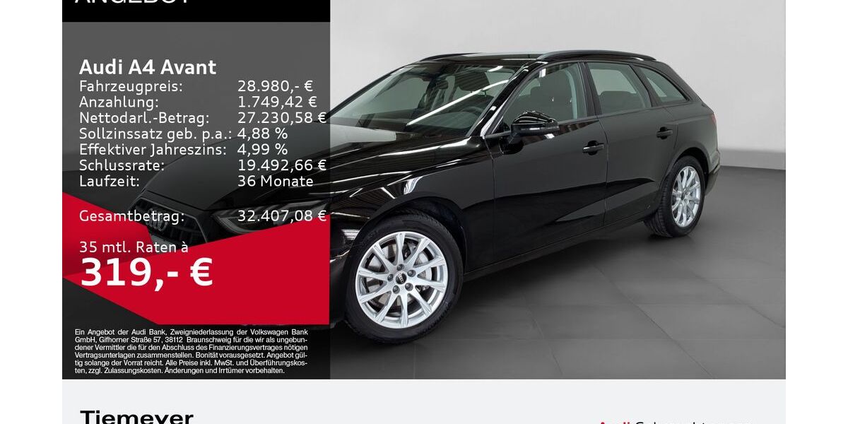 Audi A4 40.943 km 28.980 &euro; Bochum 44809