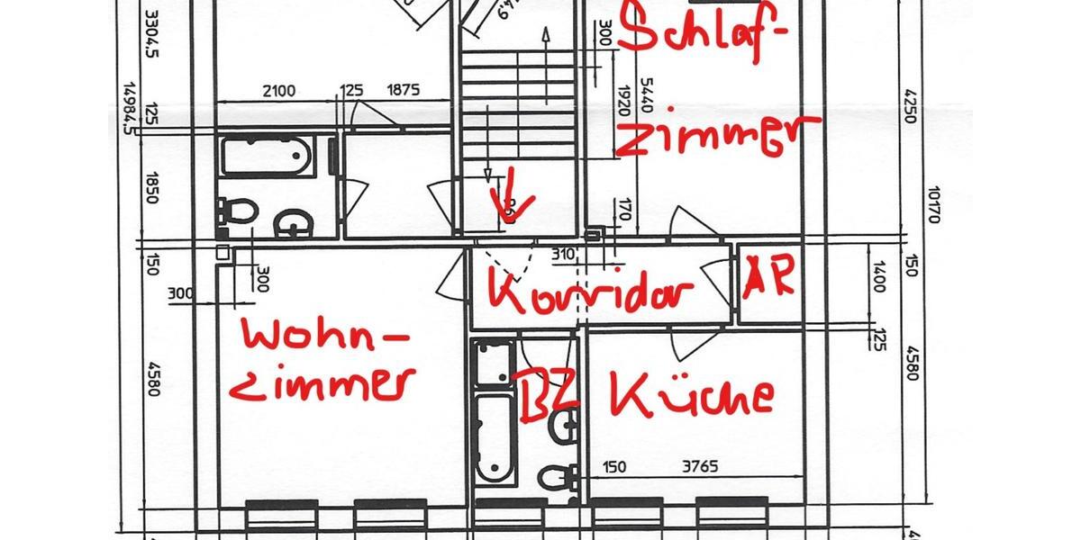 Etagenwohnung Hamm Daberg - 2 Zimmer, 60 m&sup2;, 470&euro; | Angebot:25882215